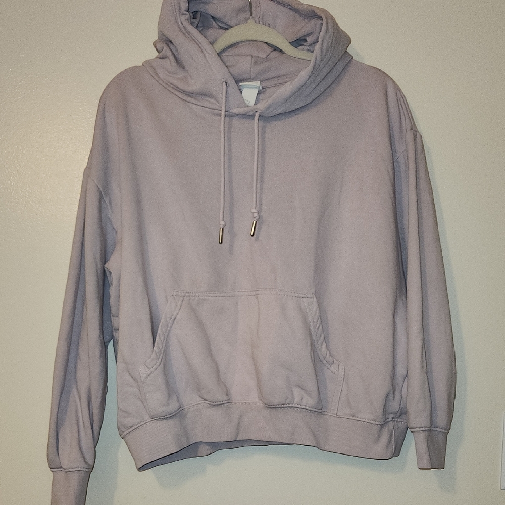 H&M Light Purple Hoodie Sweater